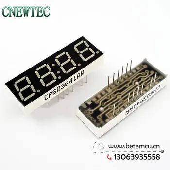 CPS03941AR Common Cathode 4Bit Digital Tube 7 segment 0.39" Red LED Display With the clock display 10PCS/LOT
CPS03941AR Common Cathode 4Bit Digital Tube 7 segment 0.39" Red LED Display With the clock display 10PCS/LOT