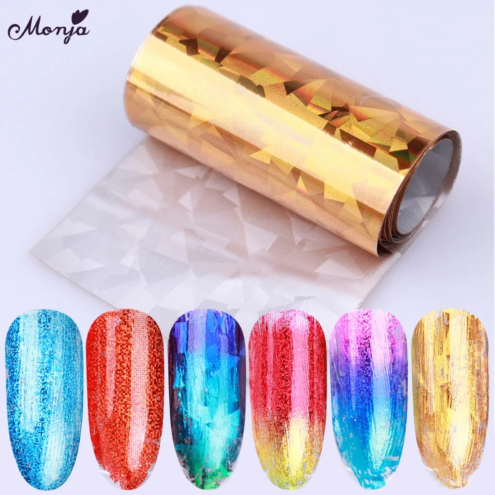 Monja 3 Styles 10 Sheets 4*120cm Nail Art Starry Sky Sticker Colorful Transfer DIY Holographic Laser Foils Sequins Decorations
Monja 3 Styles 10 Sheets 4*120cm Nail Art Starry Sky Sticker Colorful Transfer DIY Holographic Laser Foils Sequins Decorations