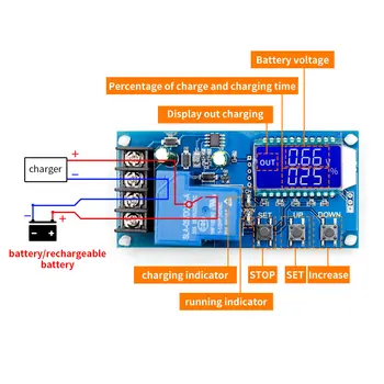 6-60v 30A 10A Lead-acid Solar Battery Charge Controller Protection Board charger Time switch 12v 24v 36v 48v battery capacity
6-60v 30A 10A Lead-acid Solar Battery Charge Controller Protection Board charger Time switch 12v 24v 36v 48v battery capacity