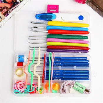 1 Set Crochet Hooks Sewing Accessories Knitting Tools 16 Sizes Crochet Hook Needles Stitches Knitting Craft Case Crochet Set 
1 Set Crochet Hooks Sewing Accessories Knitting Tools 16 Sizes Crochet Hook Needles Stitches Knitting Craft Case Crochet Set