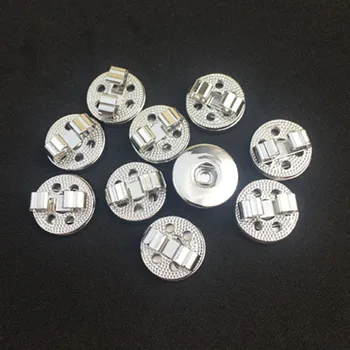 High Quality Alloy Snap Button Slide Charm Base For Leather Bracelet Belt Fit 18MM Snap Button Replaceability DIY Jewelry 100PCS
High Quality Alloy Snap Button Slide Charm Base For Leather Bracelet Belt Fit 18MM Snap Button Replaceability DIY Jewelry 100PCS