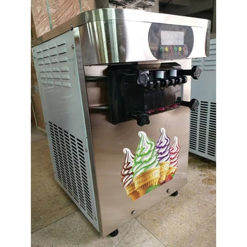 Mini 3 Flavors Ice Cream 1200W Soft Ice Cream Machine 18L / H Yogurt Ice Cream R22/R410a
Mini 3 Flavors Ice Cream 1200W Soft Ice Cream Machine 18L / H Yogurt Ice Cream R22/R410a