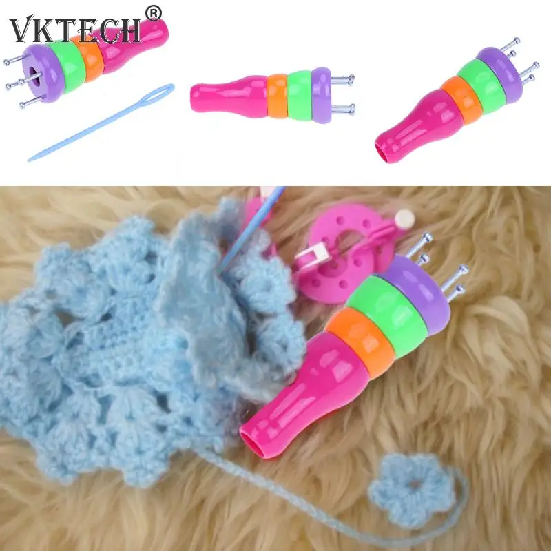 Plastic Yarn Wool Knitter Knitting Loom Weaving Loom Rope Braided Maker DIY Weave Knitting Accessories Sewing Accessories
Plastic Yarn Wool Knitter Knitting Loom Weaving Loom Rope Braided Maker DIY Weave Knitting Accessories Sewing Accessories