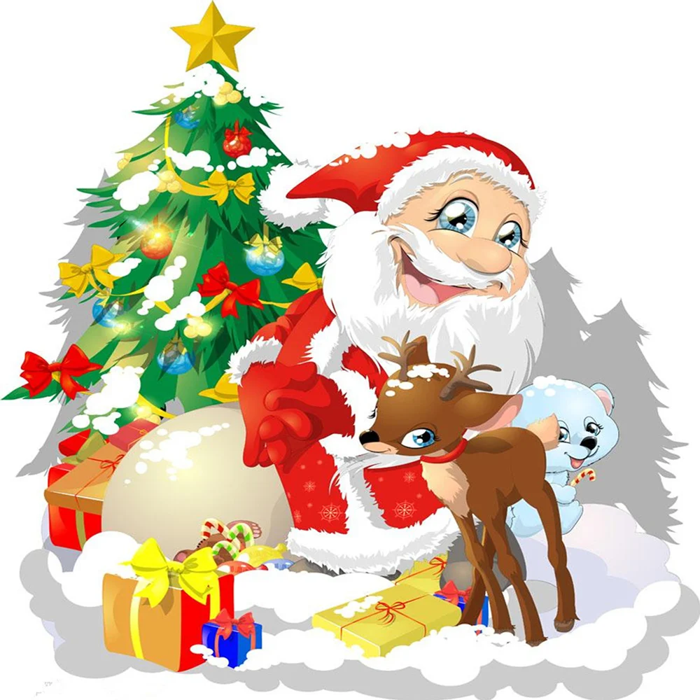 Diamond Painting Cross Stitch Diy Embroidery Christmas Tree Painting Round Drill Diamond Mosaic Beads Pasted Needlework
Diamond Painting Cross Stitch Diy Embroidery Christmas Tree Painting Round Drill Diamond Mosaic Beads Pasted Needlework