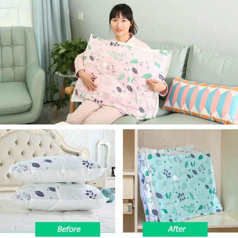 Space Vacuum Compressed Storage Bags VAC Bag Dust-Proof Reusable Vacum Seal Bag Pillow Clothes Organizer Travel Saving Space Bag
Space Vacuum Compressed Storage Bags VAC Bag Dust-Proof Reusable Vacum Seal Bag Pillow Clothes Organizer Travel Saving Space Bag