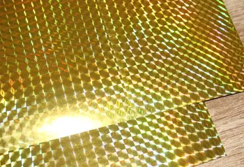 A4 Holographic Golden Grid Glossy Iridescent Sticky Adhesive Vinyl Sticker For Scrapbooking Art Craft 2/10/30/50pcs You Pick 
A4 Holographic Golden Grid Glossy Iridescent Sticky Adhesive Vinyl Sticker For Scrapbooking Art Craft 2/10/30/50pcs You Pick