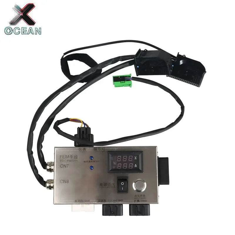 FEM BDC Module Testing Platform for BMW F20 F30 F35 X5 X6 I3 FEM BDC Module 14V 5A dedicated No need start-stop button
FEM BDC Module Testing Platform for BMW F20 F30 F35 X5 X6 I3 FEM BDC Module 14V 5A dedicated No need start-stop button