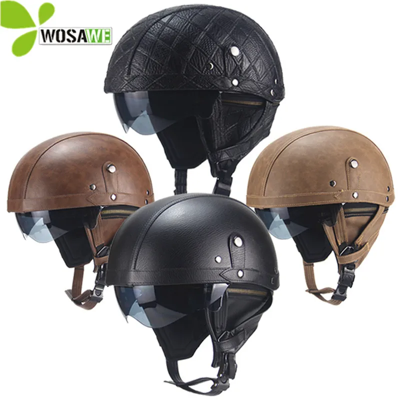 56-61cm Cycling Helmet with Goggles Unisex PU Leather Pack Breathable Full Open Motorcycle Bicycle MTB Bike Racing Safety Hats
56-61cm Cycling Helmet with Goggles Unisex PU Leather Pack Breathable Full Open Motorcycle Bicycle MTB Bike Racing Safety Hats