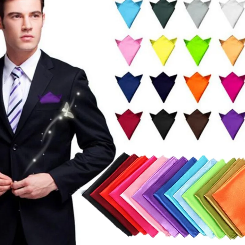 Factory Men's Polyester Silk Satin Handkerchief 36 Colors Solid Plain Pocket Square Hanky Wedding Party Christmas Chest Towel
Factory Men's Polyester Silk Satin Handkerchief 36 Colors Solid Plain Pocket Square Hanky Wedding Party Christmas Chest Towel