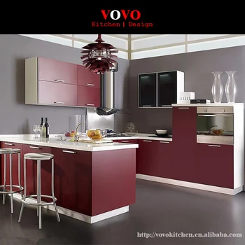 Newest design high quality lacquer kitchen cabinets red color modern kitchen furnitures
Newest design high quality lacquer kitchen cabinets red color modern kitchen furnitures
