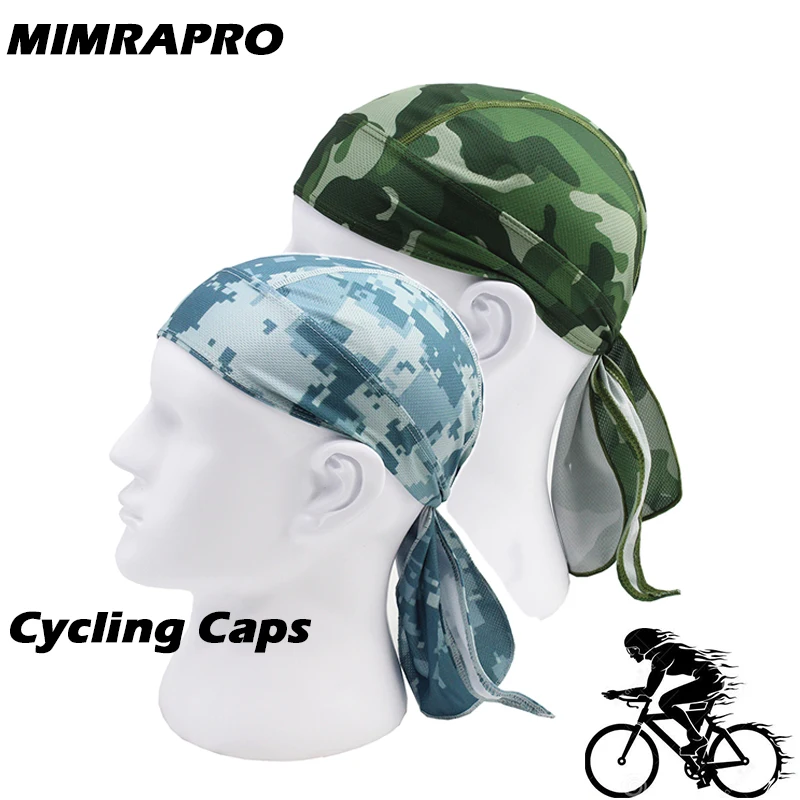 NEW MIMRAPRP Quick Dry Cycling Caps Head Scarf Summer Men Running Riding Bandana Headscarf Ciclismo Pirate Hat Hood Headband | Спорт и