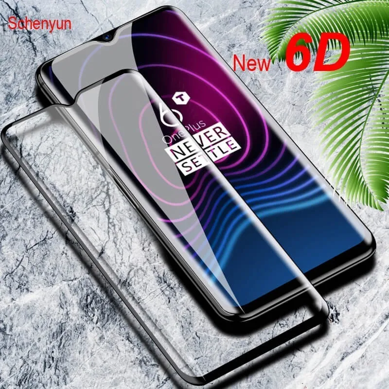 2019 New 6D screen Protector For Oneplus 7 6 6T 5 5T S HD Full Cover edge Protective Tempered Glass For Oneplus 7 film
2019 New 6D screen Protector For Oneplus 7 6 6T 5 5T S HD Full Cover edge Protective Tempered Glass For Oneplus 7 film