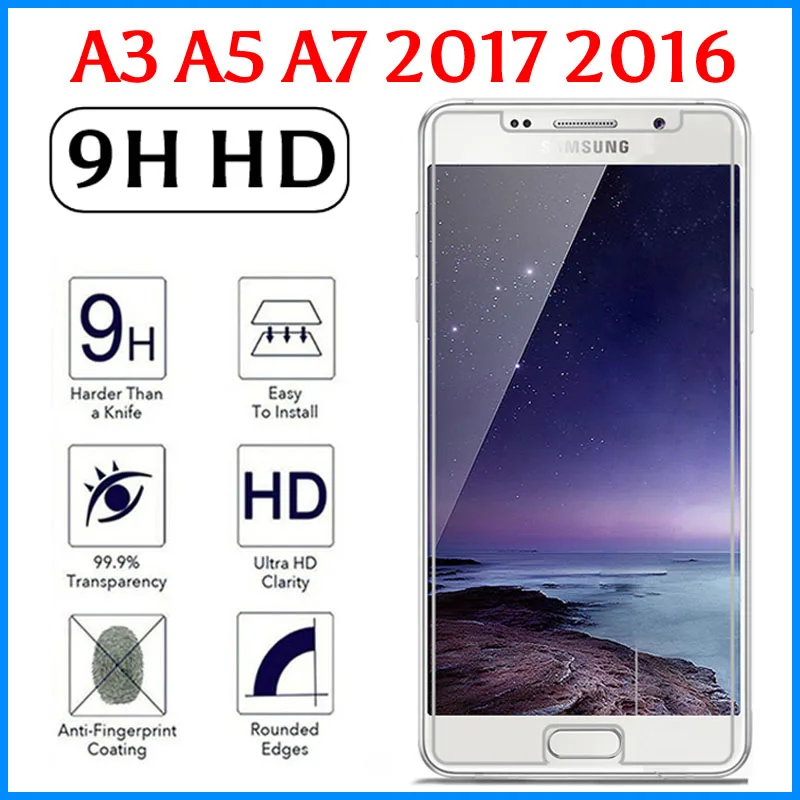 For Samsung Galaxy A3 A5 A7 2017 2016 Screen Protector Tempered Glass On A 7 2016 A310 A320 A510 A520 A710 A720 Case Glas Tremp
For Samsung Galaxy A3 A5 A7 2017 2016 Screen Protector Tempered Glass On A 7 2016 A310 A320 A510 A520 A710 A720 Case Glas Tremp
