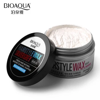 BIOAQUA Natural Hairstyle Hair Color Wax Styling Clay Hair Mud Water Gel Silver Grey Hair Modelling Cream For Men and women
BIOAQUA Natural Hairstyle Hair Color Wax Styling Clay Hair Mud Water Gel Silver Grey Hair Modelling Cream For Men and women