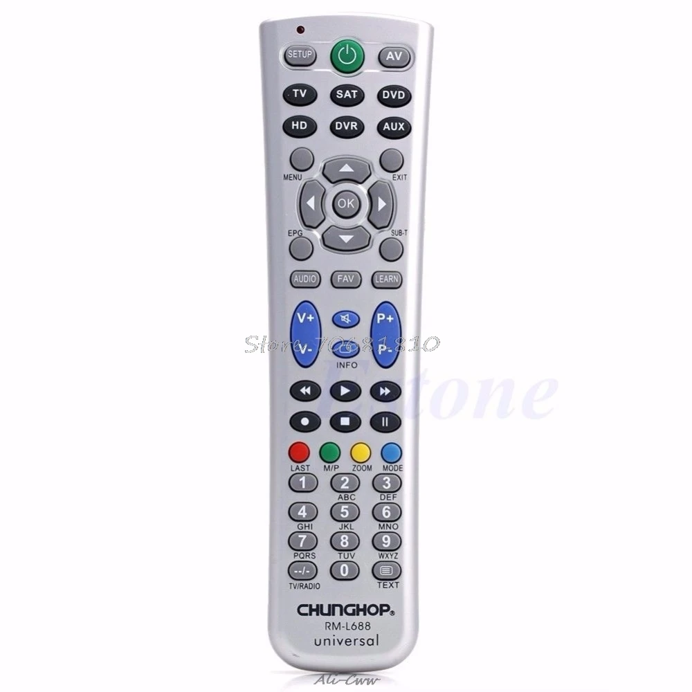 Universal Smart Remote Control Controller With Learn Function For TV DVD SAT CBL Drop Shipping
Universal Smart Remote Control Controller With Learn Function For TV DVD SAT CBL Drop Shipping