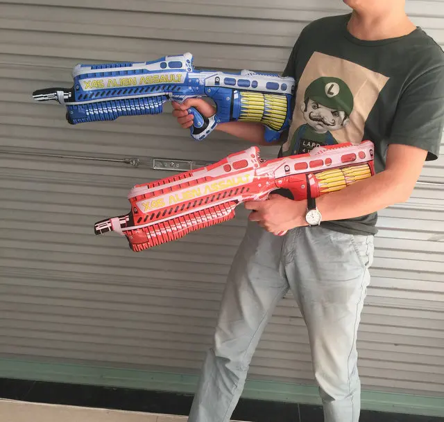 Inflatables New Inflatable Toys Large Parent-child Interaction Pvc Guns Toy Plastic Machine Gun Activity Props Boy Fun Gifts
Inflatables New Inflatable Toys Large Parent-child Interaction Pvc Guns Toy Plastic Machine Gun Activity Props Boy Fun Gifts
