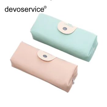Kawaii Candy Color Pencil Case PU Leather School Pencil Bag for Girl Stationery Button Pen Bag Estojo Escolar School Supplies
Kawaii Candy Color Pencil Case PU Leather School Pencil Bag for Girl Stationery Button Pen Bag Estojo Escolar School Supplies