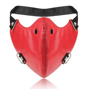 Punk PU Leather Mask Gothic Rock Steampunk Black Red Motorcycle Breathable Masks Cosplay Accessories Halloween Party Masks
Punk PU Leather Mask Gothic Rock Steampunk Black Red Motorcycle Breathable Masks Cosplay Accessories Halloween Party Masks