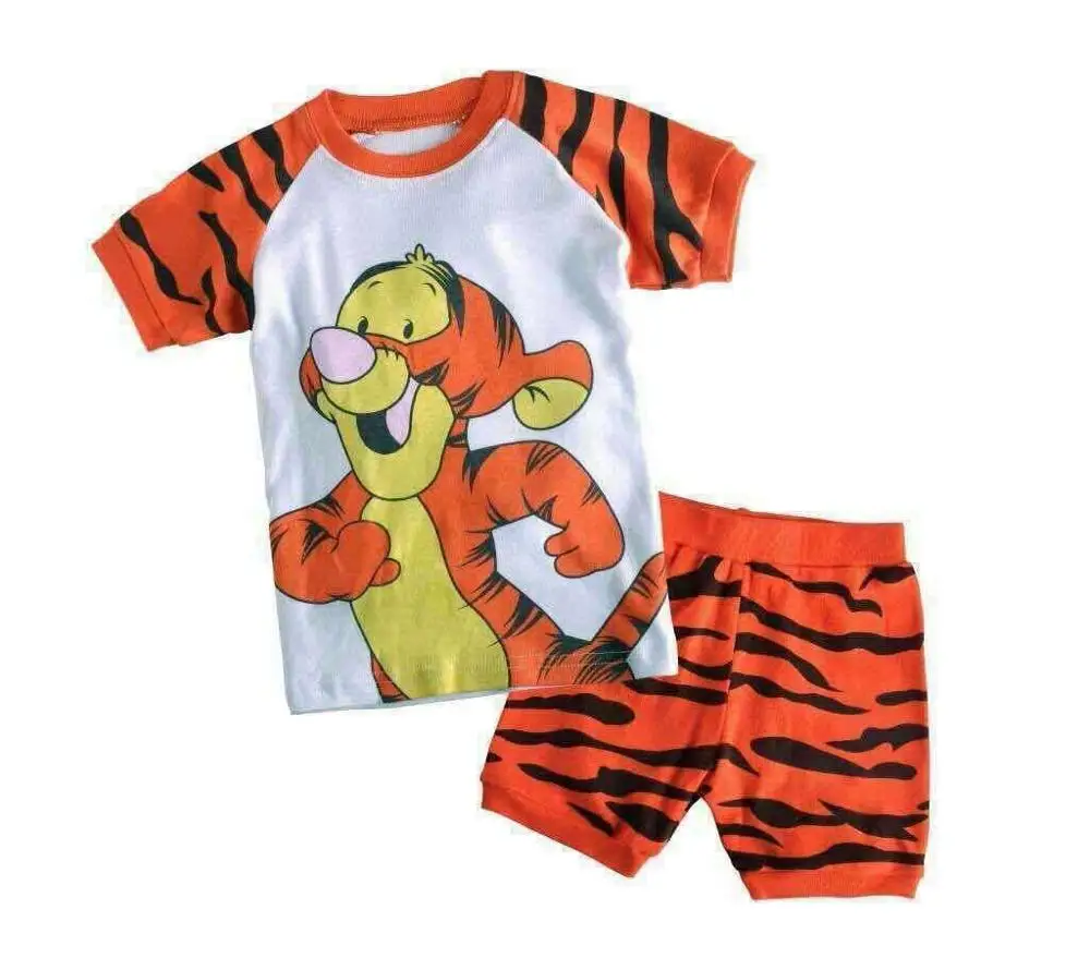 Summer Kids Clothes Baby Boys Girls Clothing Short Sleeve Costume Cotton Pajamas PJS Children Nightdress Pyjamas Pijamas
Summer Kids Clothes Baby Boys Girls Clothing Short Sleeve Costume Cotton Pajamas PJS Children Nightdress Pyjamas Pijamas