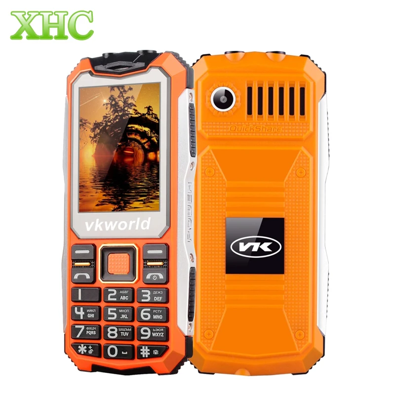 VKworld Stone V3S 32MB Elder Phone Daily Waterproof Shockproof Big BOX Speaker Dual LED Lights Russian Keyboard Cellphones
VKworld Stone V3S 32MB Elder Phone Daily Waterproof Shockproof Big BOX Speaker Dual LED Lights Russian Keyboard Cellphones