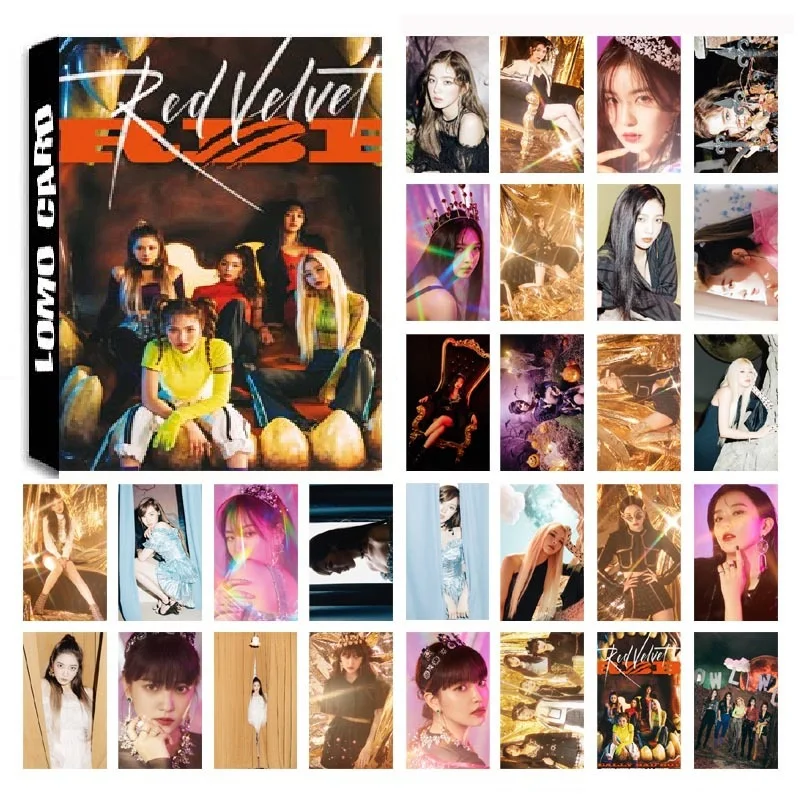 30Pcs/set KPOP Red Velvet 04 Album Photo Card PVC Cards Self Made LOMO Card Photocard
30Pcs/set KPOP Red Velvet 04 Album Photo Card PVC Cards Self Made LOMO Card Photocard