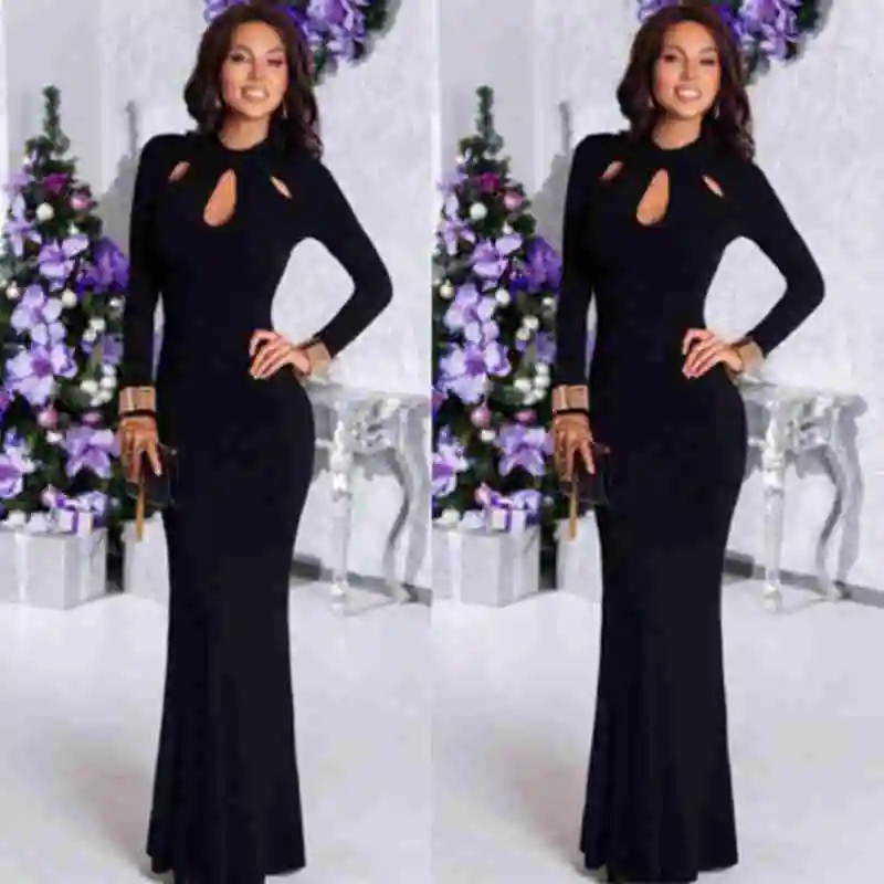 Women Fashion Bodycon Cocktail Party Tunic Dresses Casual O Neck Long Sleeve Slim Long Dresses
Women Fashion Bodycon Cocktail Party Tunic Dresses Casual O Neck Long Sleeve Slim Long Dresses