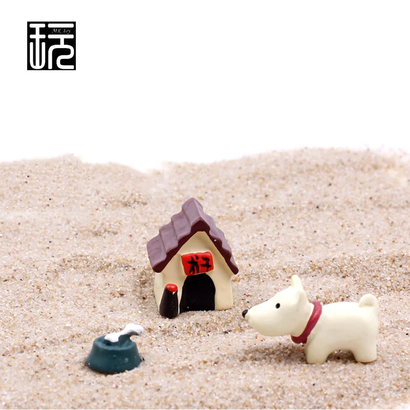 Puppy+ House + Food Box Dog Set Resin Crafts Mini Fairy Garden Miniatures Terrariums Figurines Home Decorations 3 pcs/lot
Puppy+ House + Food Box Dog Set Resin Crafts Mini Fairy Garden Miniatures Terrariums Figurines Home Decorations 3 pcs/lot