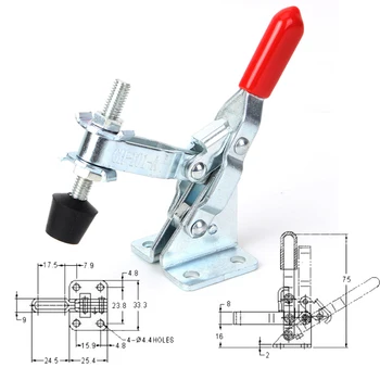 New 1PC/set high quality 101A 50Kg/110Lb Quick Release Hand Tool Toggle Clamp Hand Tools
New 1PC/set high quality 101A 50Kg/110Lb Quick Release Hand Tool Toggle Clamp Hand Tools