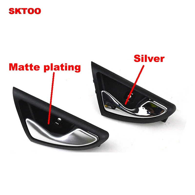 SKTOO 4PCS/ New Plating Silver Door Handle Inner Handle Car Door Handle for JAC J3 J3S Turin 2009~2015 6105230U8010
SKTOO 4PCS/ New Plating Silver Door Handle Inner Handle Car Door Handle for JAC J3 J3S Turin 2009~2015 6105230U8010