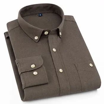 New soft brushed fabric button collar long sleeved comfortable plain solid smart casual shirts for mens no fade no shrink
New soft brushed fabric button collar long sleeved comfortable plain solid smart casual shirts for mens no fade no shrink