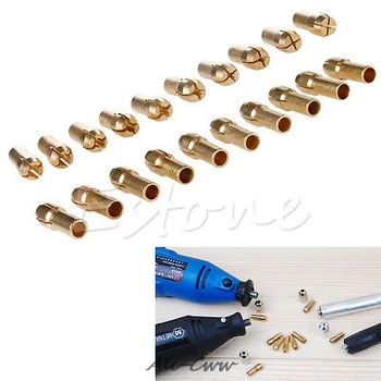 Power Tools 10Pcs Brass Drill Chucks Collet Bits 0.53.2mm 4.3mm Shank fr Dremel Rotary Tool
Power Tools 10Pcs Brass Drill Chucks Collet Bits 0.53.2mm 4.3mm Shank fr Dremel Rotary Tool