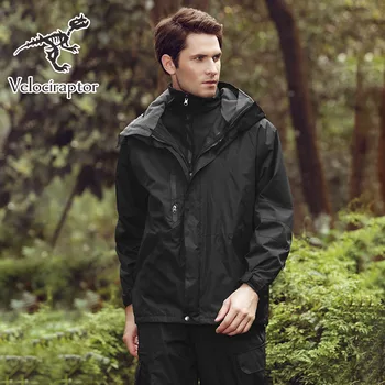 Men's Winter Stand Collar Patchwork Fleece Lining Hiking Jacket 2 Pieces Hat Liner Detachable Waterproof Outdoor Windbreaker
Men's Winter Stand Collar Patchwork Fleece Lining Hiking Jacket 2 Pieces Hat Liner Detachable Waterproof Outdoor Windbreaker