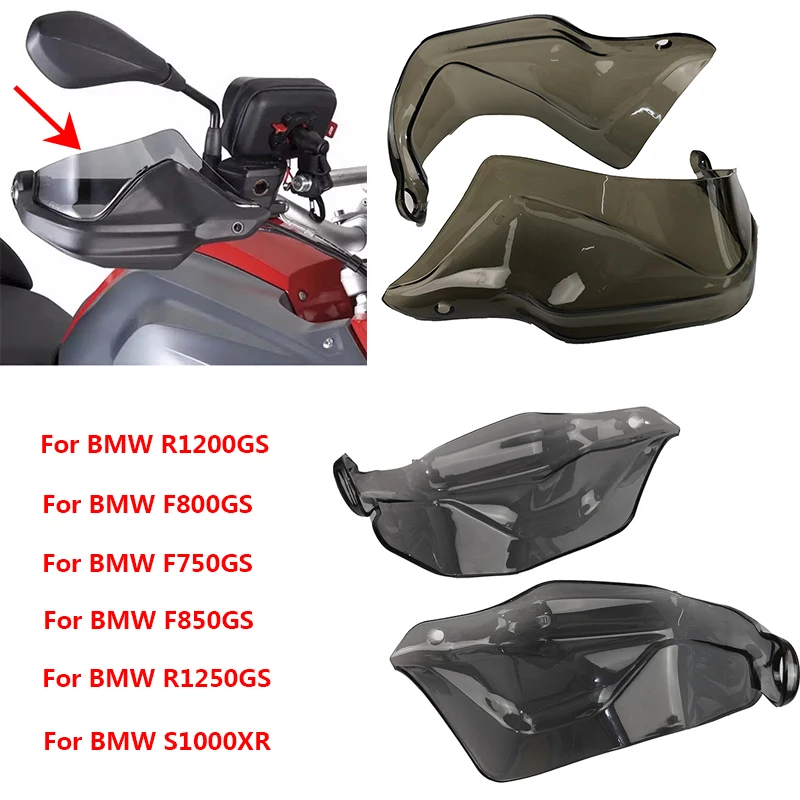 F850GS Handguard Hand shield Protector For BMW R1200GS ADV F800GS Adventure S1000XR Windshield Smoke 2013 2014 15 2016 2018 2019
F850GS Handguard Hand shield Protector For BMW R1200GS ADV F800GS Adventure S1000XR Windshield Smoke 2013 2014 15 2016 2018 2019