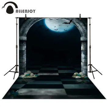 Allenjoy Halloween backdrop Bats Arches Skeleton Moon Night photographic background vinyl backdrops for photography
Allenjoy Halloween backdrop Bats Arches Skeleton Moon Night photographic background vinyl backdrops for photography