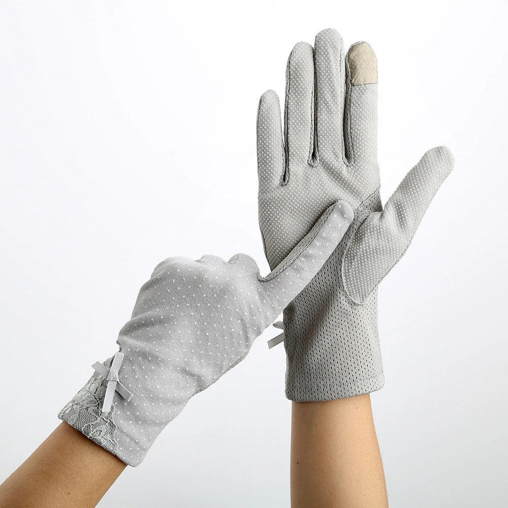 Women Lace Sunscreen Gloves Summer Spring Lady Stretch Touch Screen Anti Uv Slip Resistant Driving Glove Breathable Guantes
Women Lace Sunscreen Gloves Summer Spring Lady Stretch Touch Screen Anti Uv Slip Resistant Driving Glove Breathable Guantes