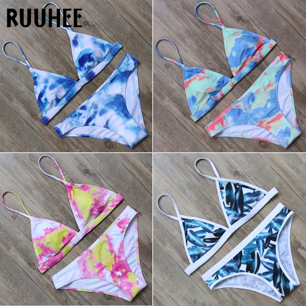 RUUHEE Bikini Swimwear Women Swimsuit Bikini Set Bathing Suit Push Up Female Beachwear With Pad Swimming Suit For Women Big Sale
RUUHEE Bikini Swimwear Women Swimsuit Bikini Set Bathing Suit Push Up Female Beachwear With Pad Swimming Suit For Women Big Sale