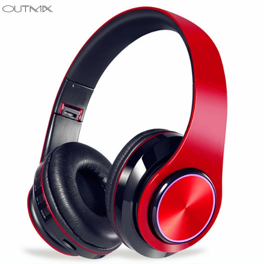 Wireless Headphones Bluetooth earphone 7 Colors Glowing LED Headset gaming With mic Support TF Card For Phone PC MP3 Player
Wireless Headphones Bluetooth earphone 7 Colors Glowing LED Headset gaming With mic Support TF Card For Phone PC MP3 Player