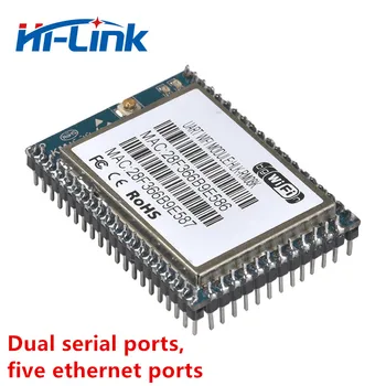 Free Shipping new serial module five ethernet port two serial port MT7688K chipset ethernet router wireless module HLK-RM08K
Free Shipping new serial module five ethernet port two serial port MT7688K chipset ethernet router wireless module HLK-RM08K