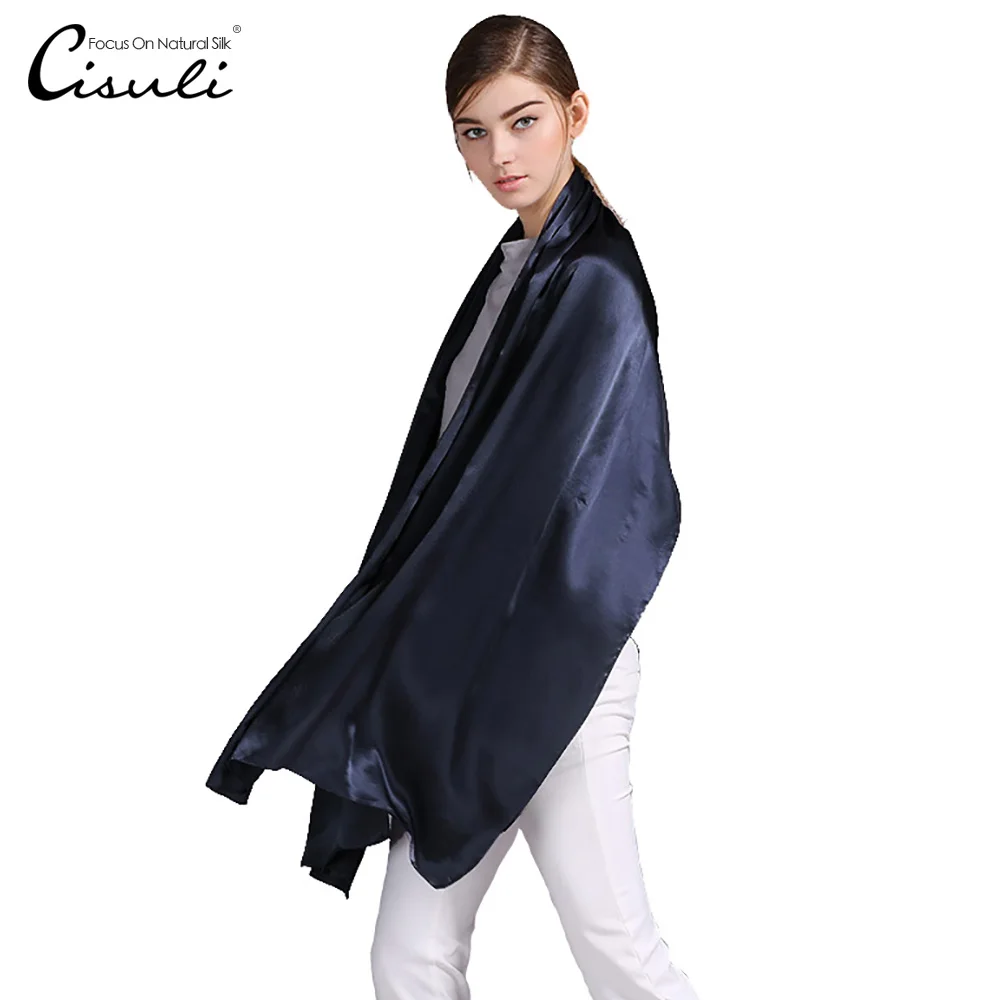 100% Silk Satin Long Scarf 55X180cm Pure Mulberry Silk Plain Color Silk Scarf Factory Direct Online Store 43 Dark Blue
100% Silk Satin Long Scarf 55X180cm Pure Mulberry Silk Plain Color Silk Scarf Factory Direct Online Store 43 Dark Blue
