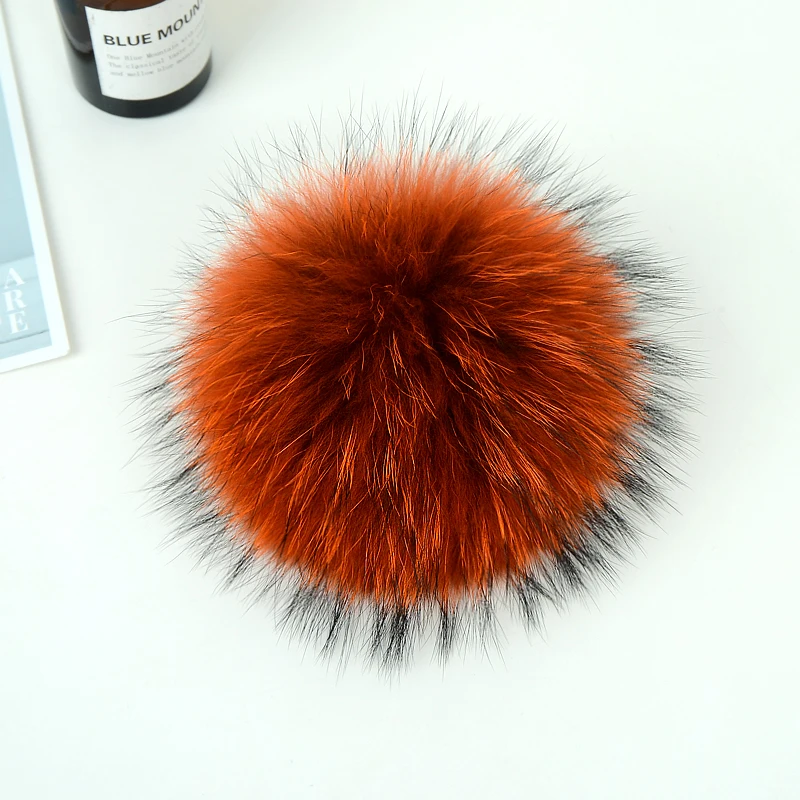 15cm DIY Genuine Real Raccoon Fur Pompom for Women Kids Beanie Hats Caps Big Size Natural Ball For Shoes Caps Bags TWF015-orange
15cm DIY Genuine Real Raccoon Fur Pompom for Women Kids Beanie Hats Caps Big Size Natural Ball For Shoes Caps Bags TWF015-orange