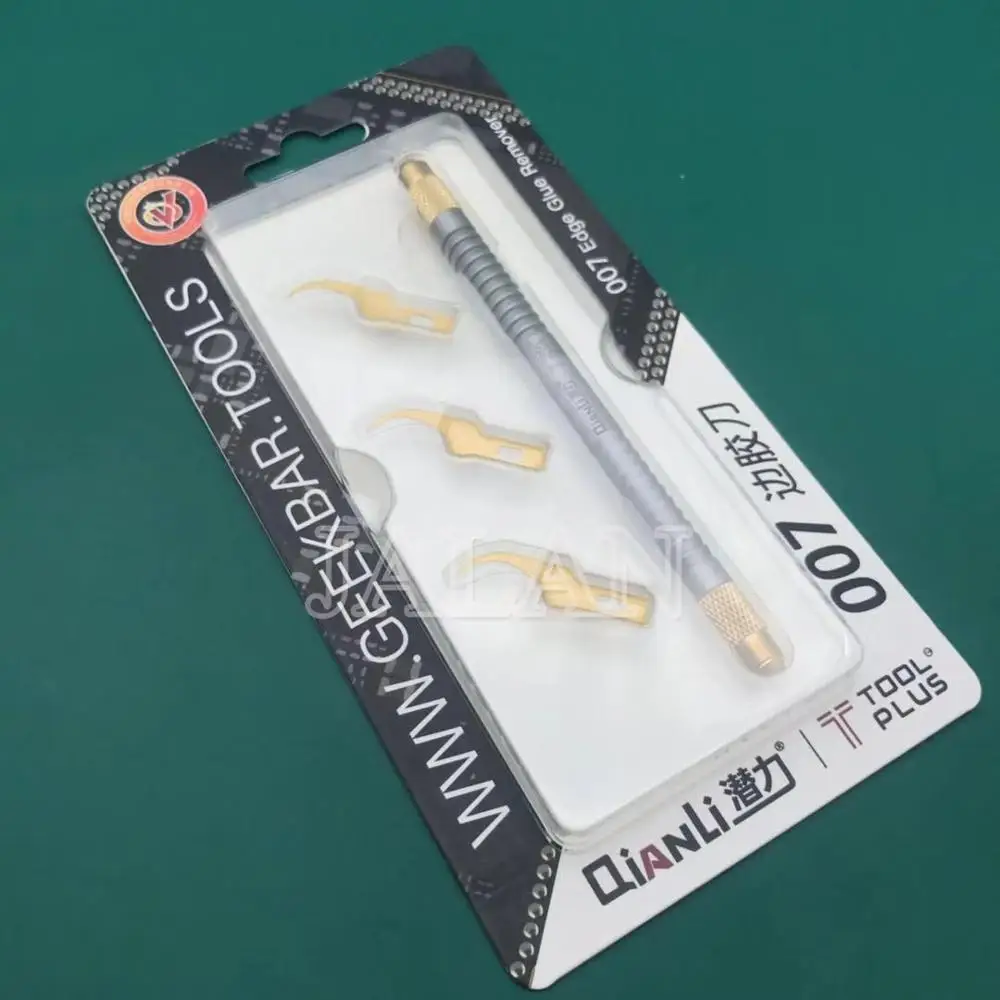 New Tool TOOLPLUS QIANLI CPU glue remover blade manual sanding 007 blade with holder formobile phone repair not damage cpu
New Tool TOOLPLUS QIANLI CPU glue remover blade manual sanding 007 blade with holder formobile phone repair not damage cpu