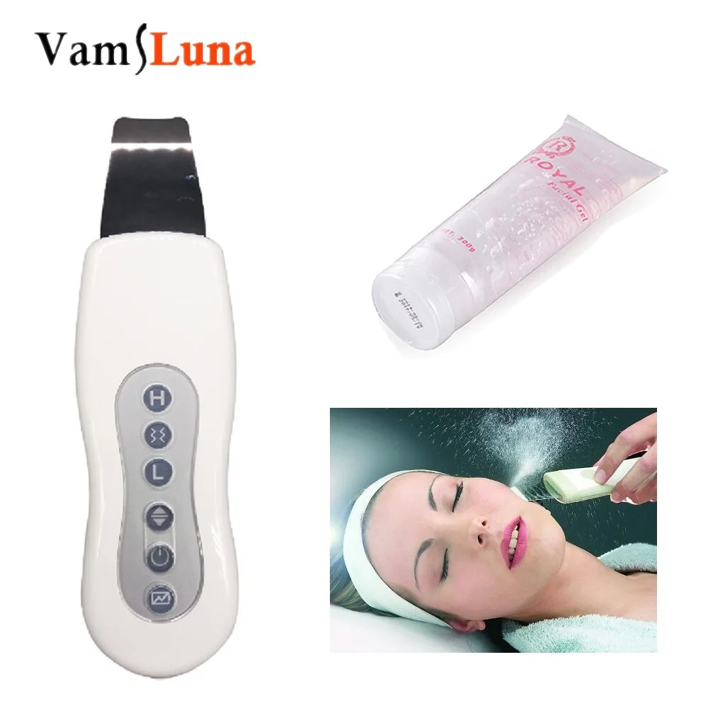 Rechargeable Ultrasonic Face Skin Scrubber Spatula For Blackhead Acne Removal Peeling Machine Face Exfoliator Deeply Clean Skin
Rechargeable Ultrasonic Face Skin Scrubber Spatula For Blackhead Acne Removal Peeling Machine Face Exfoliator Deeply Clean Skin