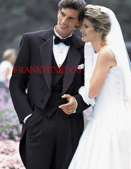 Costomize Made Black Tuxedos Nocth Lapel Men Wedding Tuxedos Terno Masculino Dinner Prom Best Men Suits(Jacket+Pants+vest+Tie)
Costomize Made Black Tuxedos Nocth Lapel Men Wedding Tuxedos Terno Masculino Dinner Prom Best Men Suits(Jacket+Pants+vest+Tie)