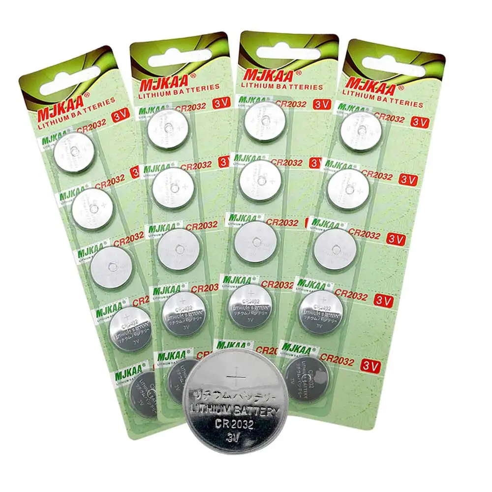 MJKAA 20pcs CR2032 Button Batteries BR2032 DL2032 ECR2032 Cell Coin Lithium Battery 3V CR 2032 For Watch Electronic Toy Remote
MJKAA 20pcs CR2032 Button Batteries BR2032 DL2032 ECR2032 Cell Coin Lithium Battery 3V CR 2032 For Watch Electronic Toy Remote
