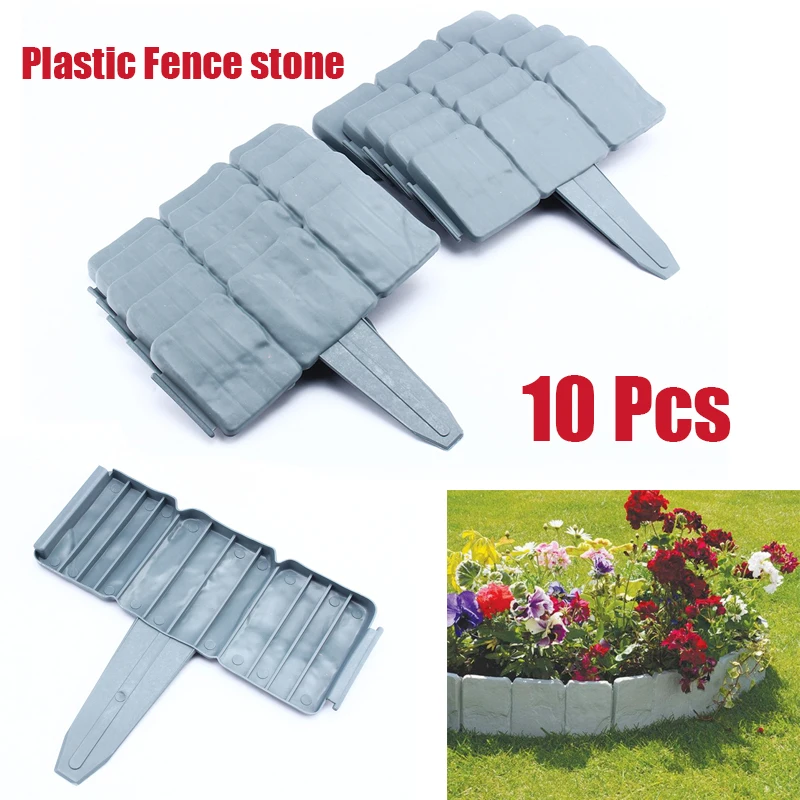 10 PCS Spring Yard Lawn Garden Plastic Faux Stone Patio Border Edging Fence US christmas decorations for home
10 PCS Spring Yard Lawn Garden Plastic Faux Stone Patio Border Edging Fence US christmas decorations for home