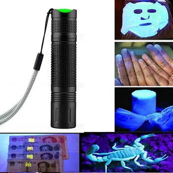 LED lamp Solid and Durable 2017 365nm UV Purple Light Mini Flashlight Jade Cosmetic Fluorescence Detection 
LED lamp Solid and Durable 2017 365nm UV Purple Light Mini Flashlight Jade Cosmetic Fluorescence Detection