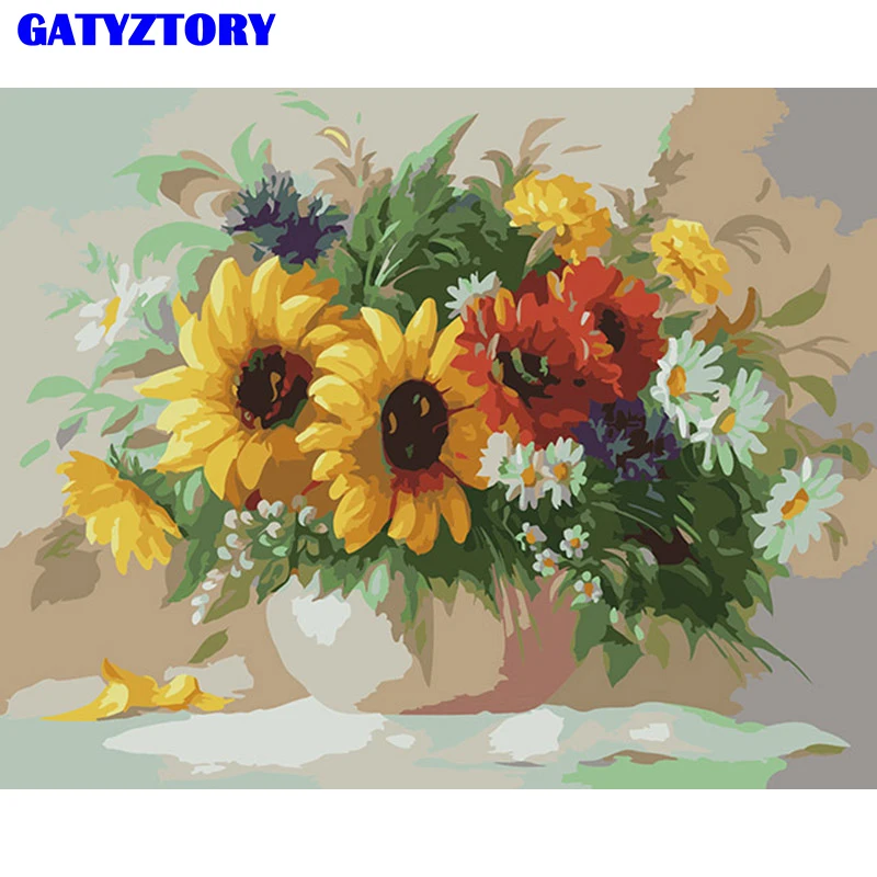 GATYZTORY Yellow Chrysanthemum DIY Oil Painting By Numbers Acrylic Paint On Canvas Hand Painted For Home Decor Artwork 40x50cm
GATYZTORY Yellow Chrysanthemum DIY Oil Painting By Numbers Acrylic Paint On Canvas Hand Painted For Home Decor Artwork 40x50cm