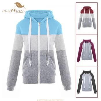 SISHION 2019 Women Hoodies Sweatshirt VD1128 Long Sleeve Patchwork velvet thickening Plus Size Ladies Sweatshirt Hoodie
SISHION 2019 Women Hoodies Sweatshirt VD1128 Long Sleeve Patchwork velvet thickening Plus Size Ladies Sweatshirt Hoodie