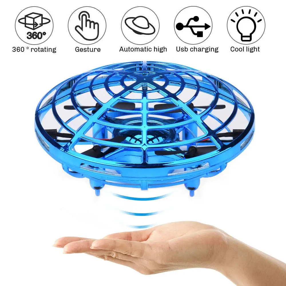 Anti-collision Hand UFO Ball Flying Aircraft RC Toys Gravity Defying Hand-Controlled Suspension drone Helicopter Toy for Kids
Anti-collision Hand UFO Ball Flying Aircraft RC Toys Gravity Defying Hand-Controlled Suspension drone Helicopter Toy for Kids