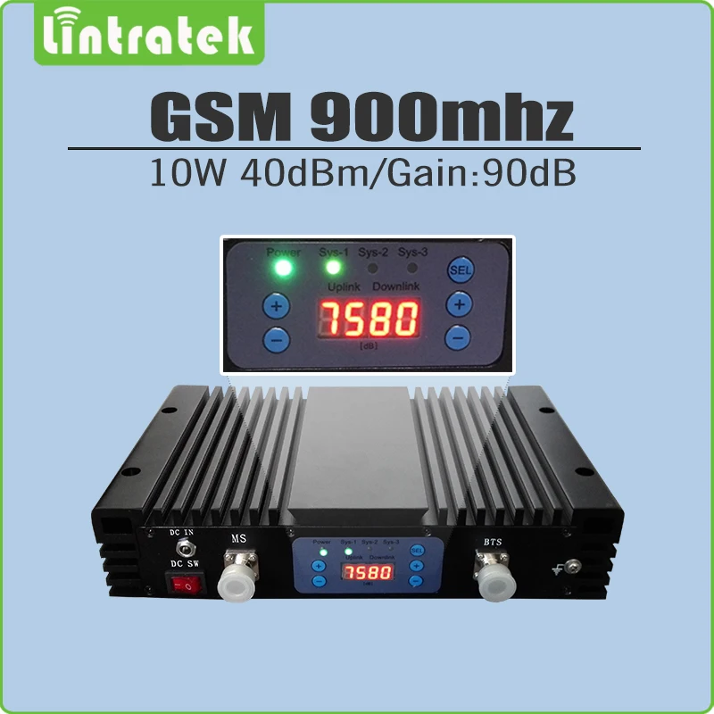 10W Big Power 40dBm Gain 90dB 2G GSM 900mhz Signal Repeater GSM 900 Mobile Signal Booster Amplifier lcd display and AGC/MGC
10W Big Power 40dBm Gain 90dB 2G GSM 900mhz Signal Repeater GSM 900 Mobile Signal Booster Amplifier lcd display and AGC/MGC